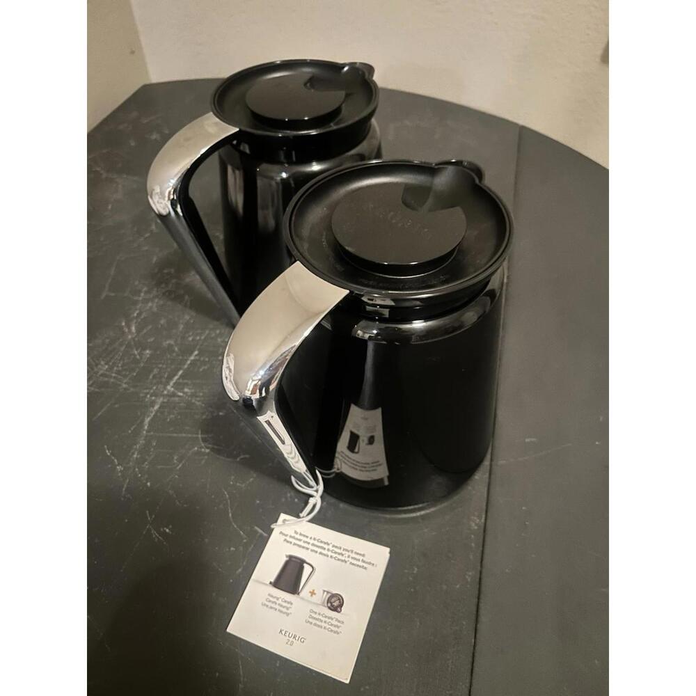 Two Keurig 2.0 Carafe for K200 K300 K400 K500 Series– Excellent Condition & NWT